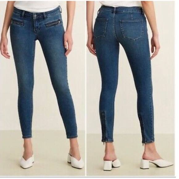 Free People Denim - We The Free by Free People NWT Jet low rise skinny jeans Baltic blue size 26